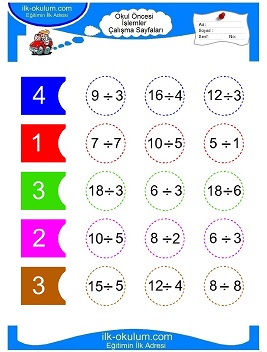 Çocuklar İçin toplam işlemi yaprak testleri 